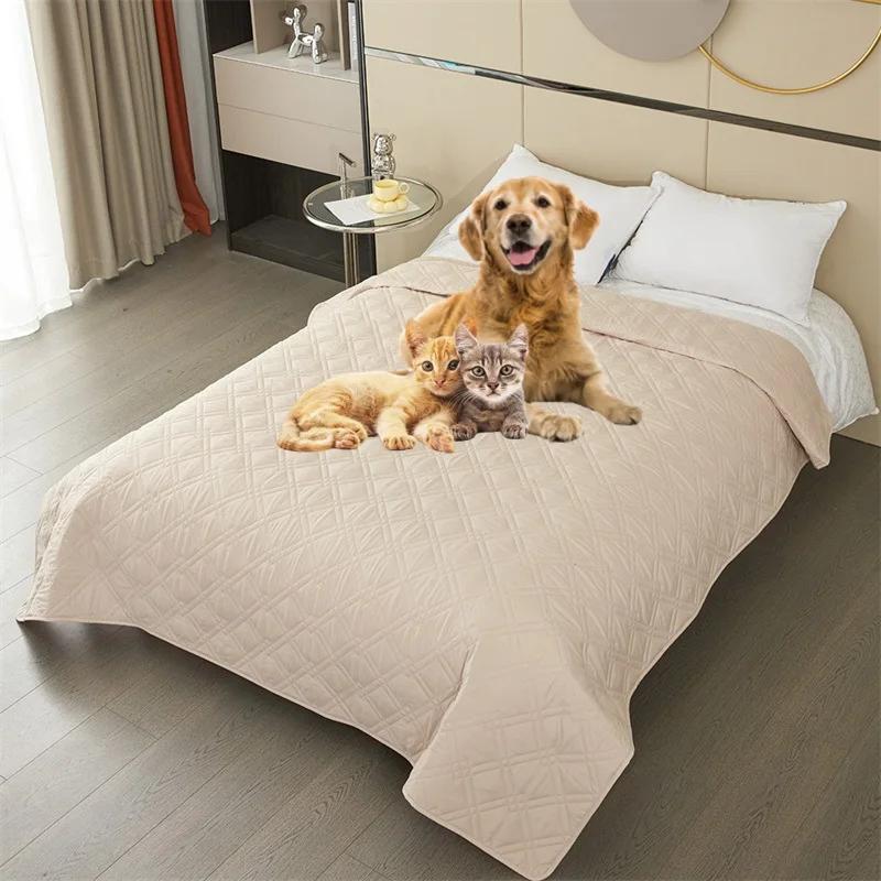 Copriletti Impermeabili Protezioni Materasso Letto Coprimaterasso Lavabile Antiscivolo Coperture Lenzuola Urinarie Divano Tappetino Urina Bambini Animali Domestici Cani Gatti