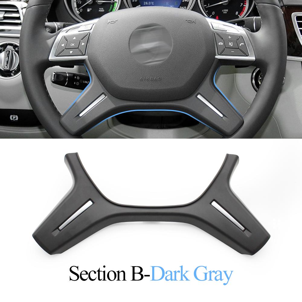 Auto Obloženie krytu volantu Vonkajší panel Mercedes Benz CEM ML GL GLS Trieda G W204 W212 W166 W463