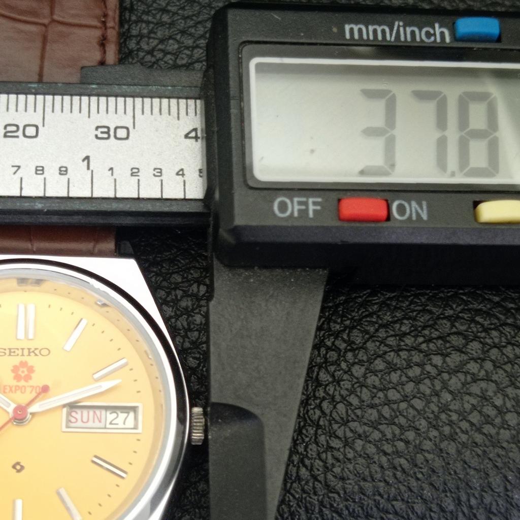 VINTAGE REFURBISHED SEIKO EXPO 70 AUTOMATIC 6309A JAPAN MENS WATCH a441833-1