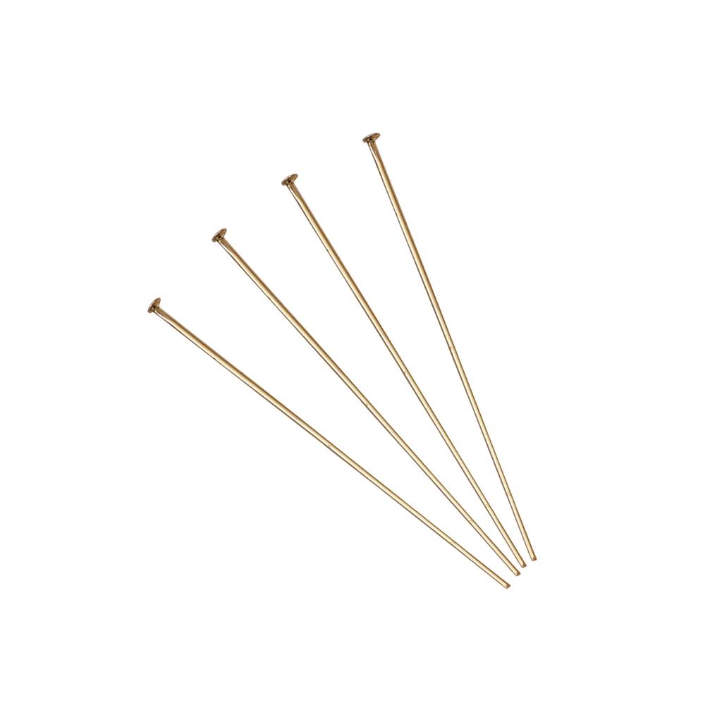 50/100Pcs Stainless Steel T-Shape Needle Charm Accessories For DIY Necklace Bracelet Jewelry Making