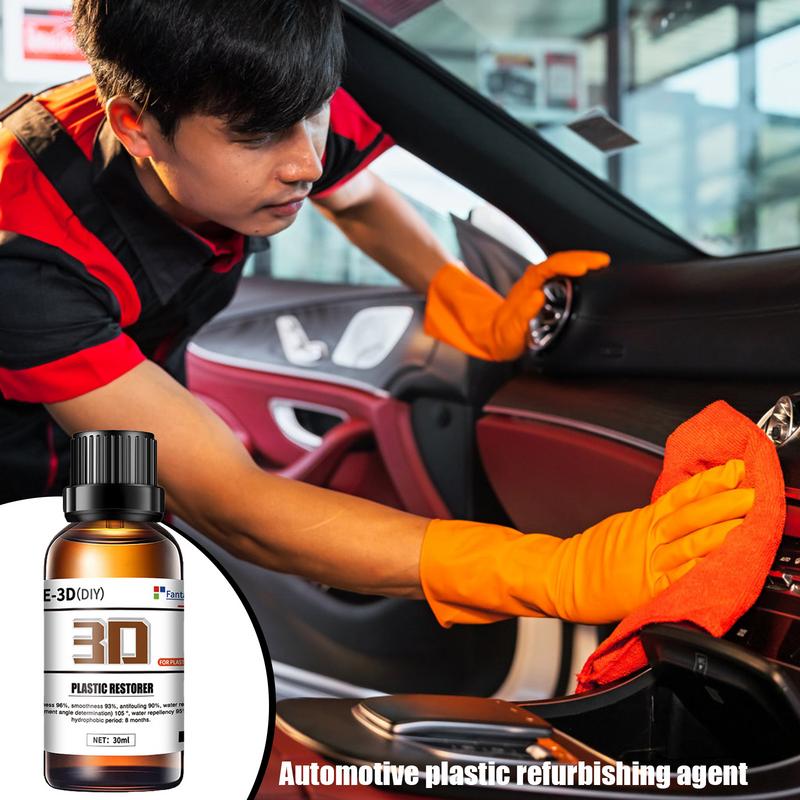 30ml Long Lasting Interior Restorer Coating Trim Restorer User Friendly Protective Car Restoring Liquid For Truck SUV RV