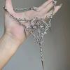 Hip Hop Punk Thorn Rivet Necklace for Man Woman Retro Clavicle Chain Female Y2K Jewelry Hot Girl Choker Accessories