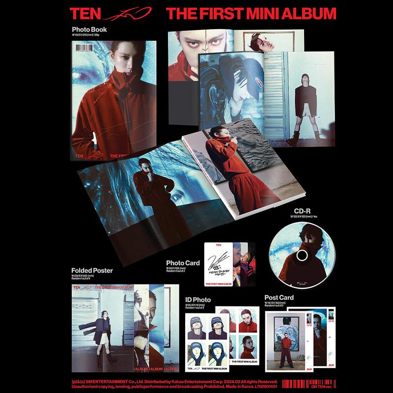 TEN (NCT) The 1st Mini Album [TEN] (ON TEN Ver.)