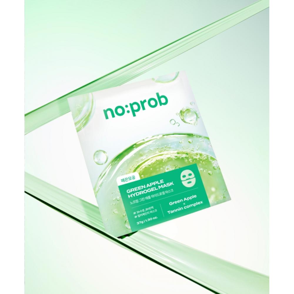 Noprob [smooth Pore] Hydrogel Mask Green Apple  5 Sheets 