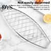 Durable Fish Grilling Accessory Grill Basket with Anti-scalding Handle Lockable Grate for Easy Portable Flipping Stainless Steel BBQ Tool Meats