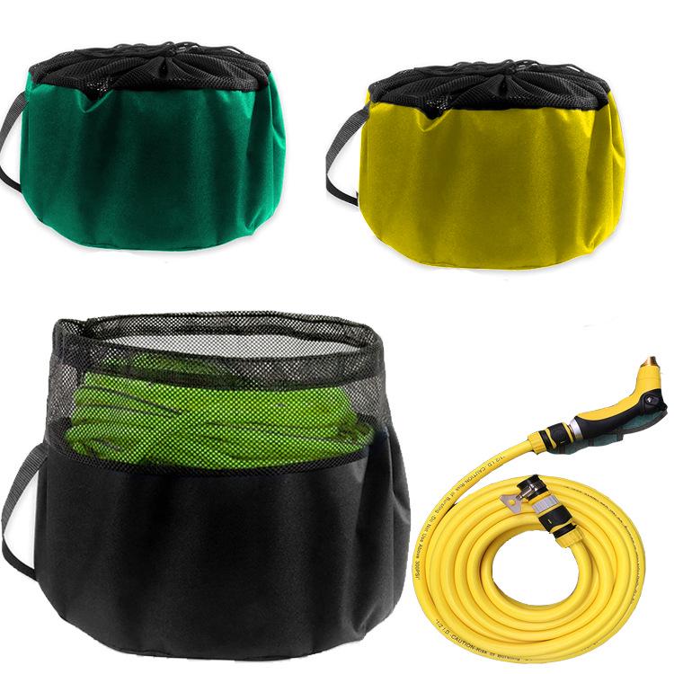 

Водонепроницаемая сумка для хранения шлангов для автодома, набор из 3 предметов с кулиской для водосточной трубы 46cm Diameter x 26cm Height + 22cm Net Height красный