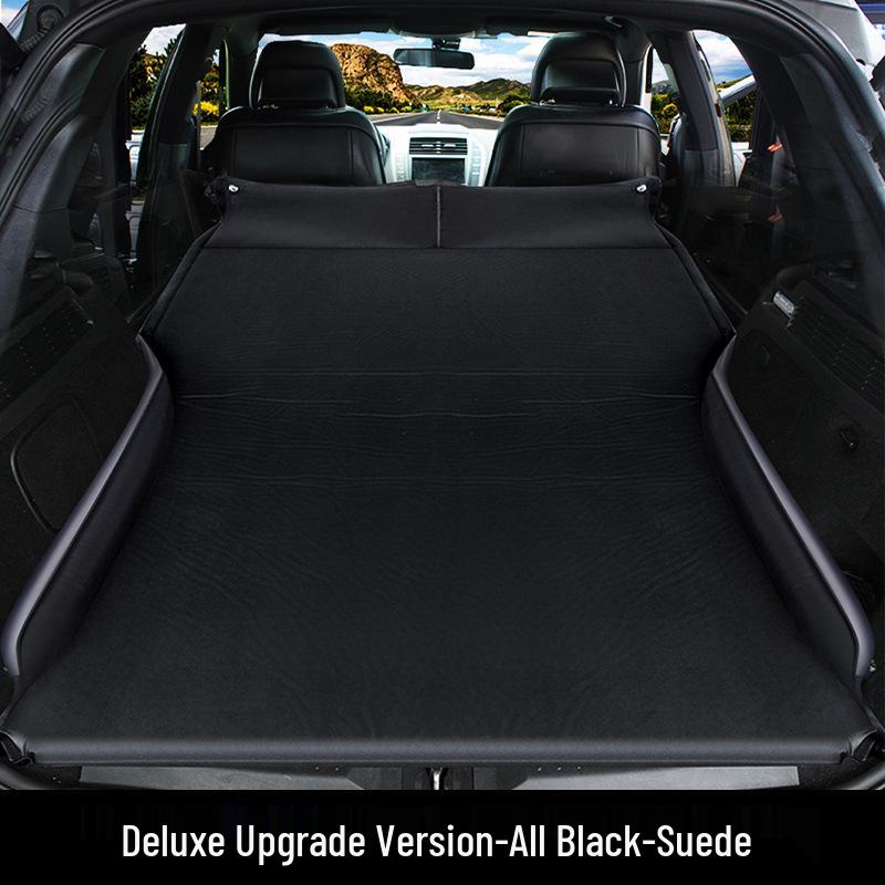 Self-Inflating SUV Travel Bed: Extended Car Trunk Sleeping Pad for Road Trips