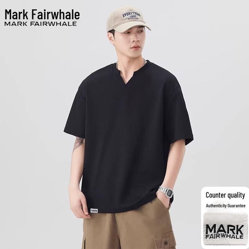 Mark Fairwhale Men s Summer Lightweight V-Neck T-Shirt 2XL