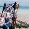 Anime G-Gintama Funny Microfiber Blanket Quick Drying Beach Towels Oversized Printing Super Absorbent Pool Towel Blanket
