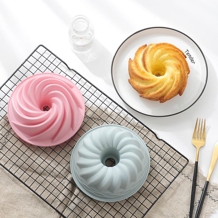 6 Inch Bakeware Cake Mold Household Steamable Silicone Bakeware Non-stick Round Kitchen Baking Tools