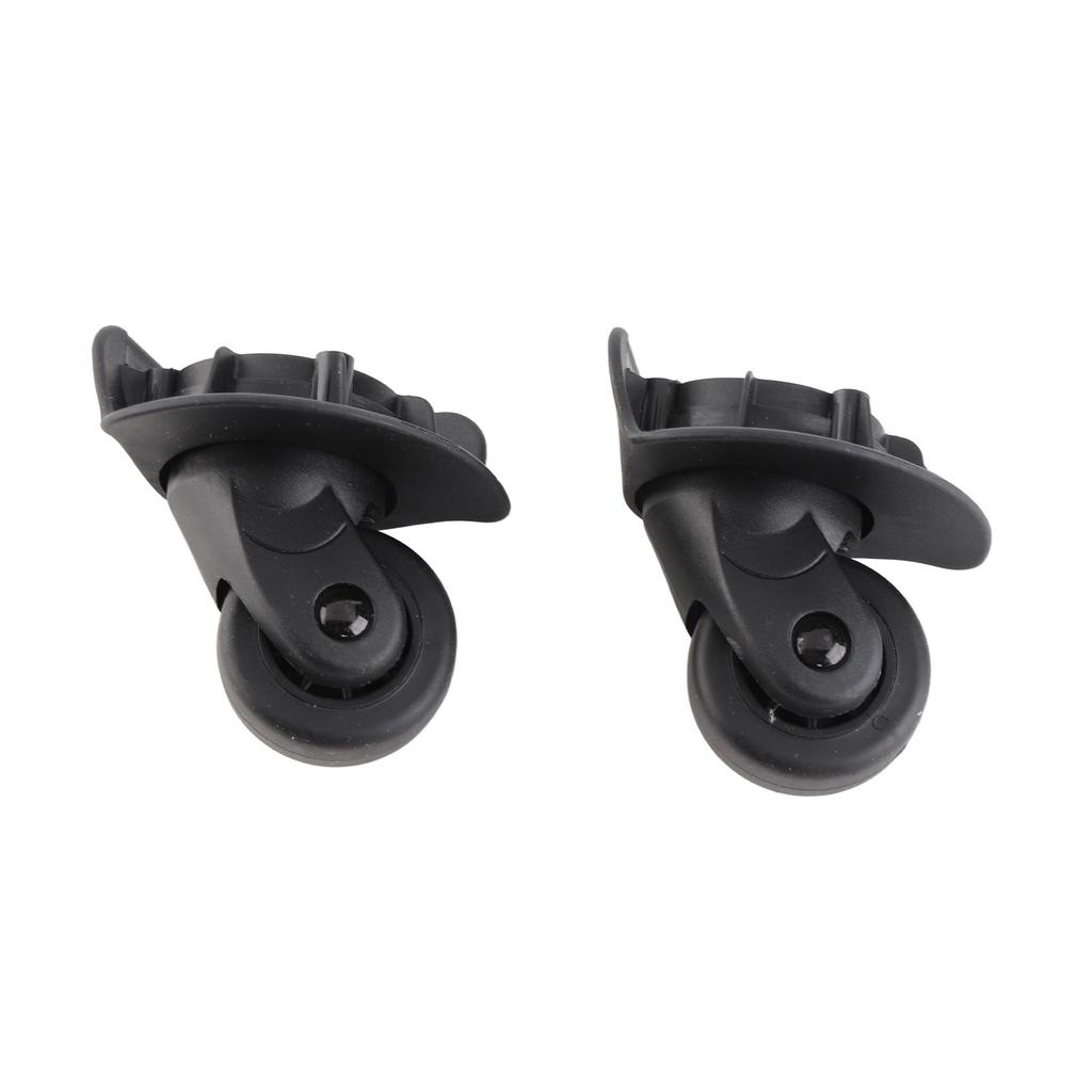 A Pair A65 Black Suitcase Mute Wheel Universal Luggage Replacement Outdoor SuppliesS
