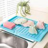 Drain Rack Kitchen Plastic Dish Drainer Tray Large Sink Drying Rack Worktop Organizer Drying Rack for Dishes