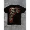 European Sizes Men's  Korean & Chinese Tattoo Art T-Shirt - Y2K Gothic Streetwear