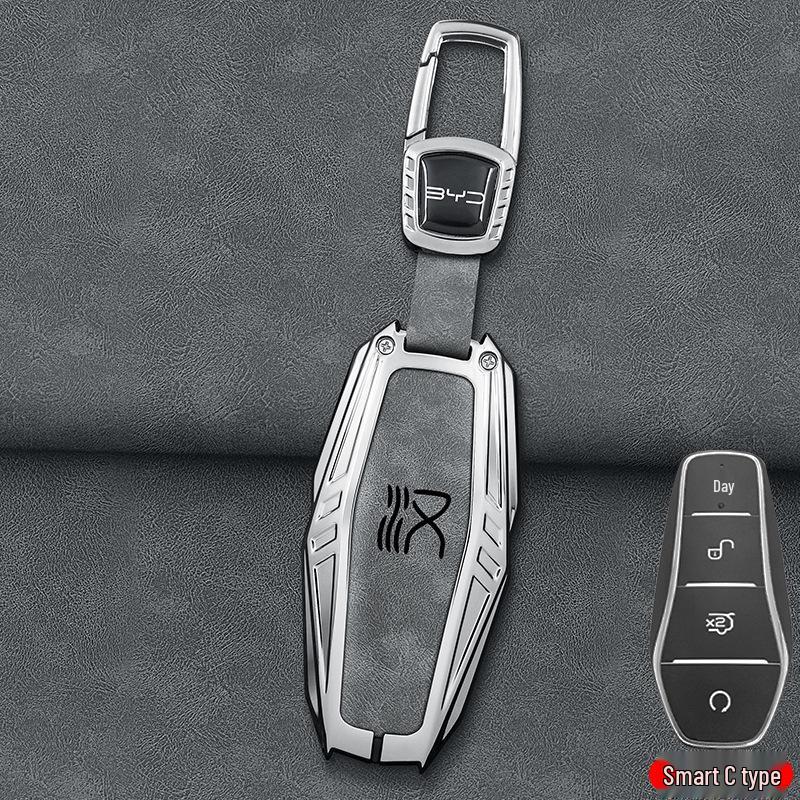 2025 BYD Han DMI/EV Key Case: Men's & Women's Protective Shell Buckle