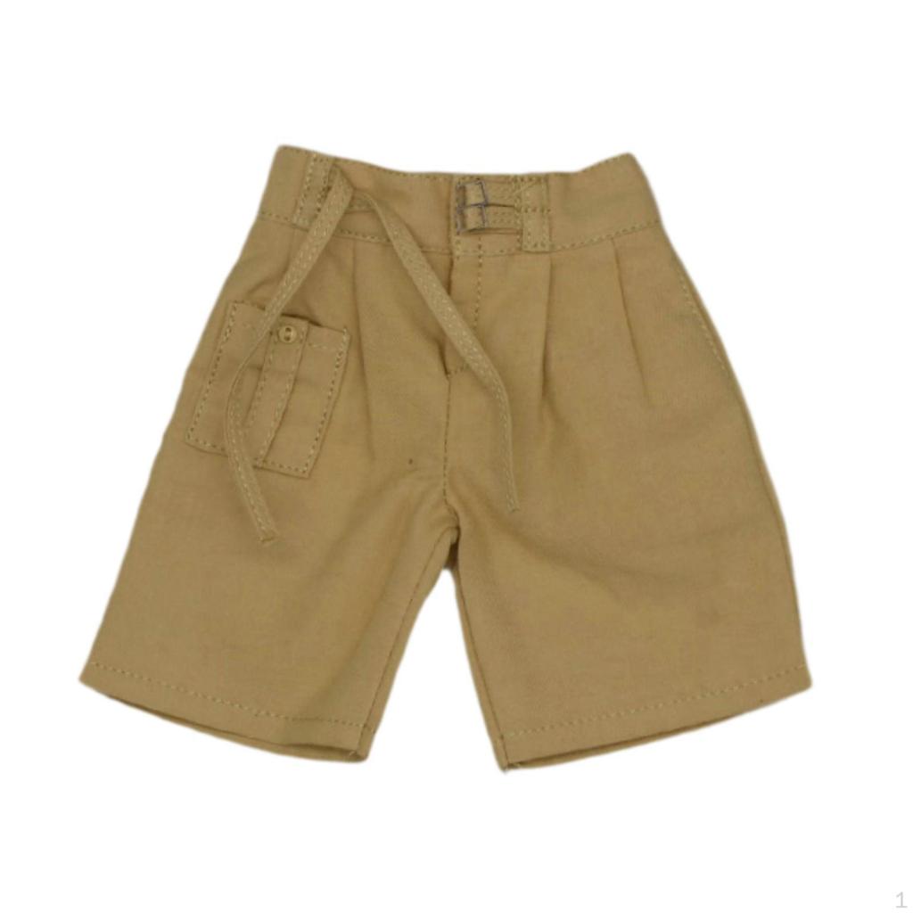 1/6 Male Action Figures Short Pants Costume Stylish Dress up Cosplay Accessories Outfit Doll