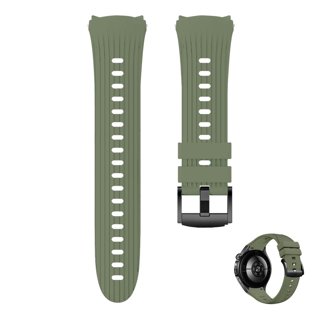 Strap For Huawei Watch 5 46mm No Gaps Original Silicone Watchband for Huawei Watch 5 42mm Smartwatch Band Bracelet for men women