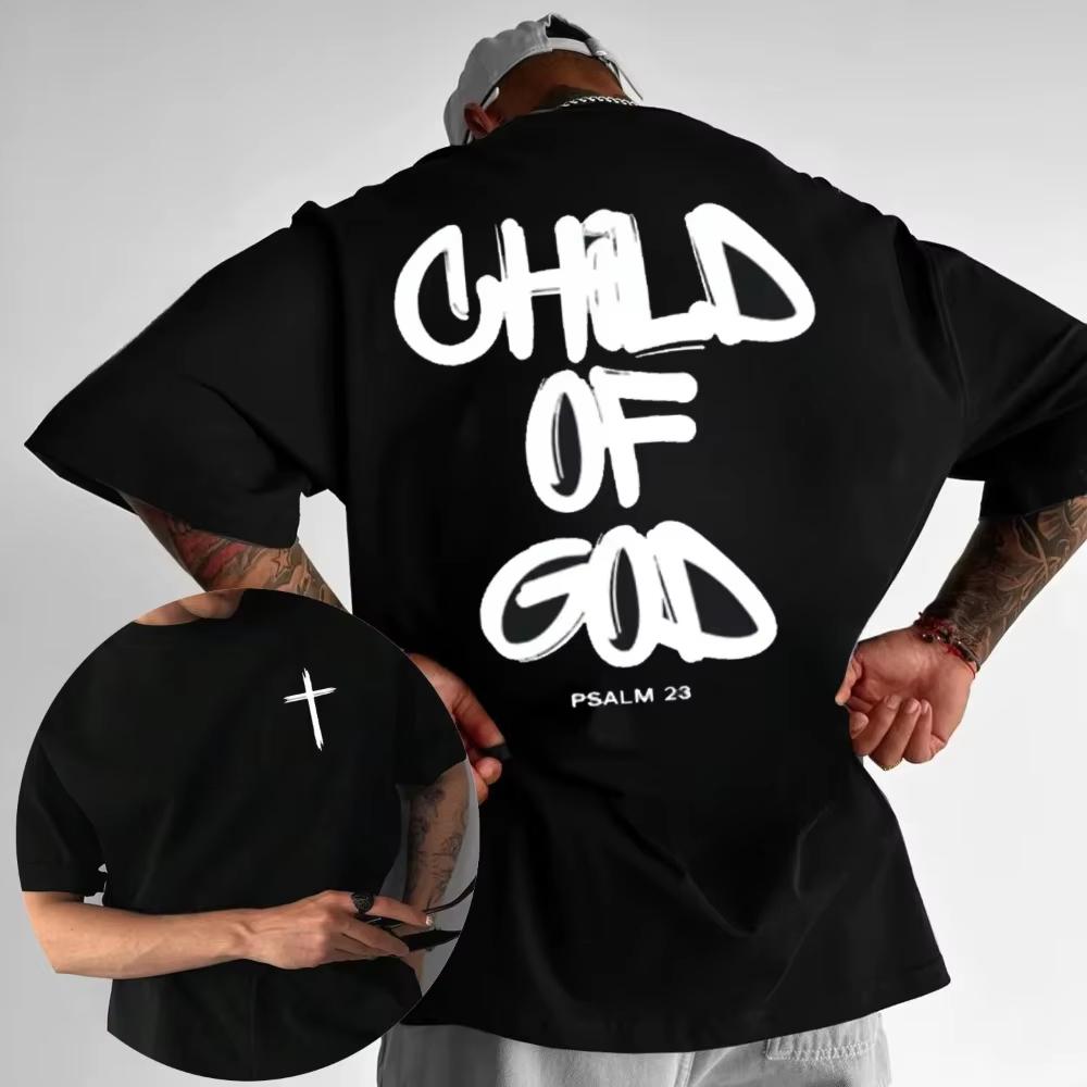Summer New Edition Bible Christian Doctrine Jesus Pattern Unisexs Clothes Tshirt Cotton Casual Style Street Retro Trend Versatile