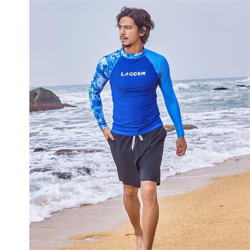 

Men s Long Sleeve Surfing Swimsuit L