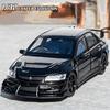 1/32 Scale Mitsubishi Lancer Evo X 9 Alloy Scale Car Model Diecast Metal Toy Vehicle Miniature Car Sound Light Children Toy Car Gift