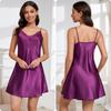 1011 New Herushi Summer Cool Wind V-Neck Short Suspender Sexy Slim Home Dress