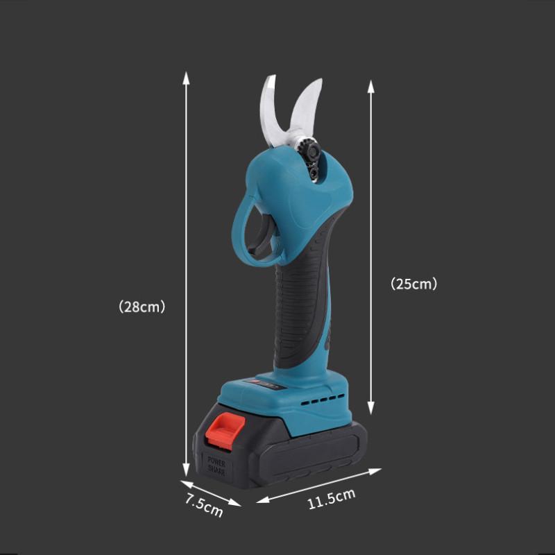 500W Rechargeable Garden Branch Shears Portable Fruit Tree Trimming Power Tools Wireless Electric Pruning Scissors