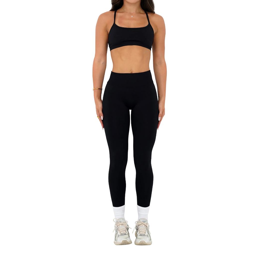 Seamless Yoga Set For Women With Quick Dry Fabric For Indoor And Outdoor Fitness Activities