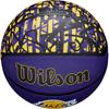 Wilson NBA Team Graffiti Los Angeles Lakers Basketball Size 7 Outdoor Diameter 24.5cm