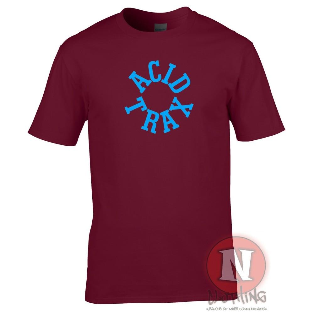 Acid Trax TShirt Phuture Acid House Chicago Dj Pierre Club Rave Festival S