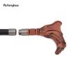 Red Resin Horse Head Animal Fashion Walking Stick Decorative Cospaly Vintage Party Fashionable Walking Cane Crosier 94cm