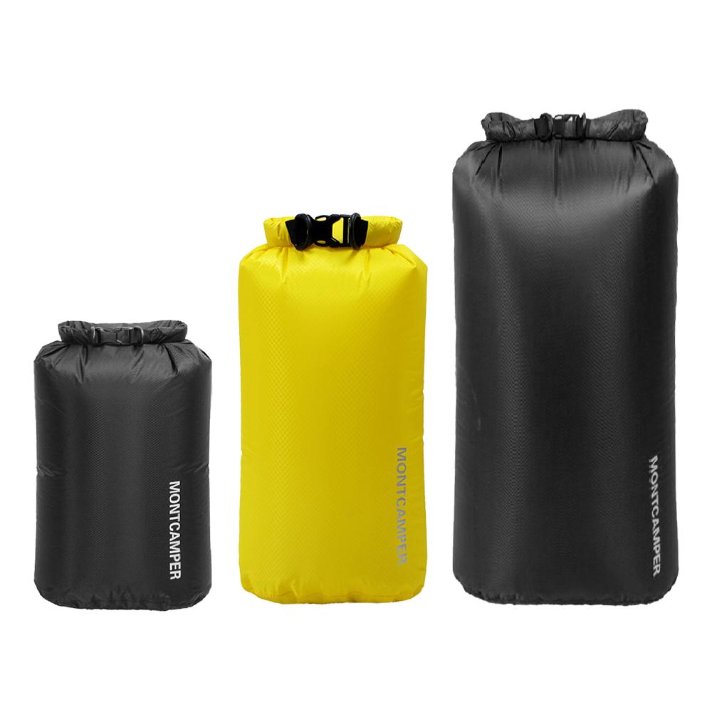 Waterproof Dry Sacks Pack of 3 Lightweight Waterproof Storage Dry Bags for Outdoor Camping Boating