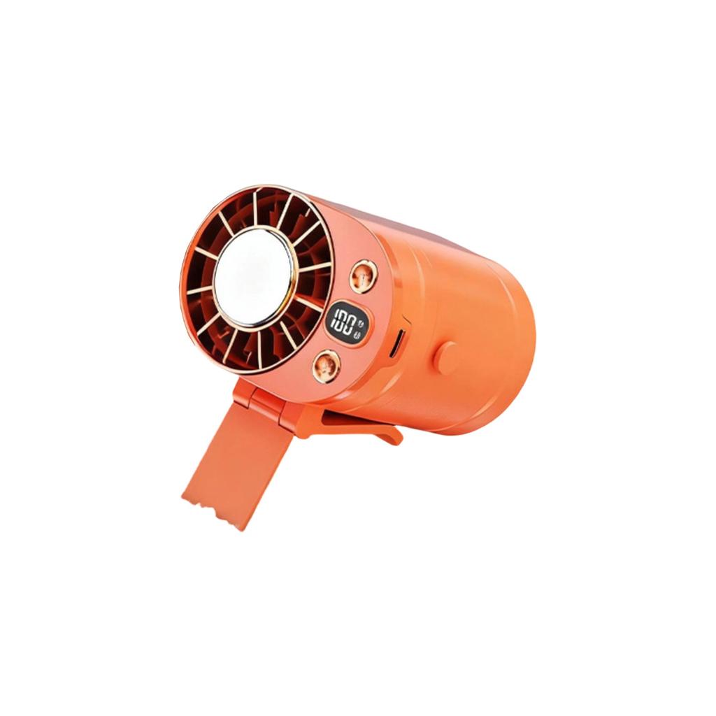 Wearable Waist Fan - USB Rechargeable Waist Belt Fan, Suitable For Outdoor And High-temperature Work, Freeing Up Hands And Long Battery Lif