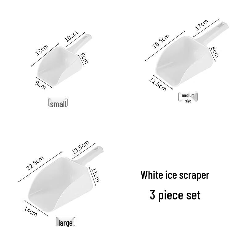 Miaojiayi Multipurpose Food & Ice Scoop Set