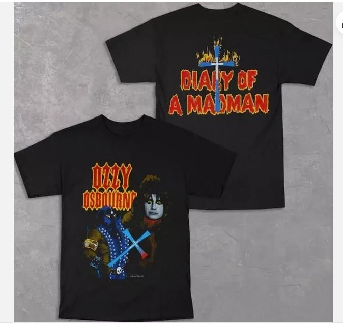 

Винтажная футболка Оззи Осборна 80-х годов, тур Diary of a Madman, двусторонняя. 3XL