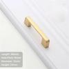 4/10PCS Modern Black Cabinet Handle Square Furniture Hardware Aluminum Alloy Kitchen Door Knobs Cupboard Wardrobe Drawer Pulls