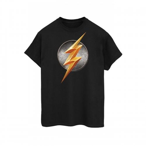 

Flash Womens/Ladies Logo Cotton Boyfriend T-Shirt L