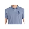 Polo Ralph Lauren SS23 Logo Embroidered Short Sleeve Polo Shirt Men Tops Light-Blue 710697457-058