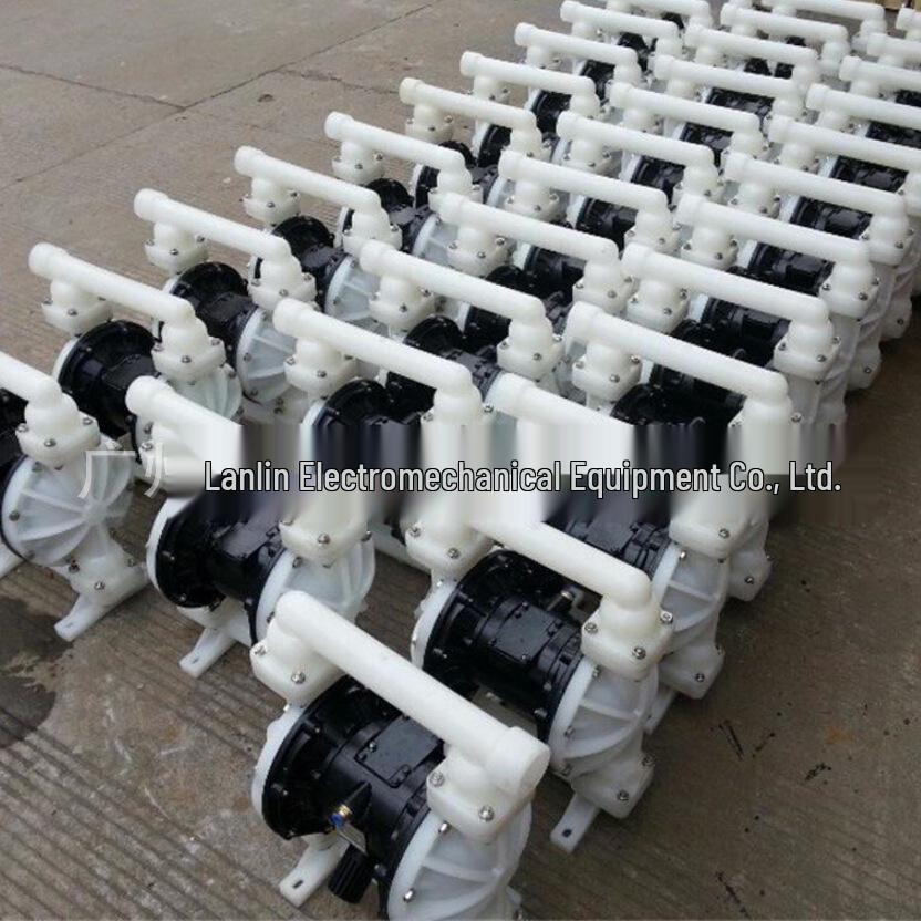 Corrosion-Resistant PTFE Pneumatic Diaphragm Pump QBY3-24 for Chemical Use