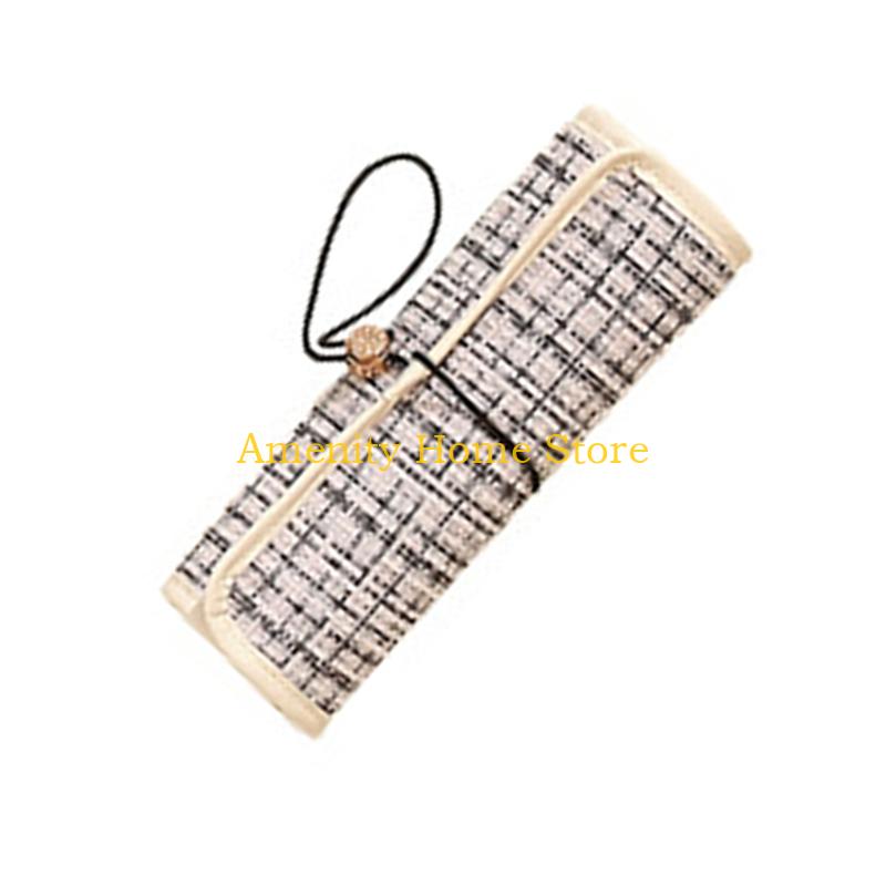 F26C Fashionable Jewelry Travel PVC Lined Compartments Waterproof Polyester Materials Storage Solution For Accessories