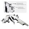 HVLP Spray Gun Air Paint Sprayer Siphon Feed 1000CC Capacity with 2mm Nozzle Professional Spray Gun