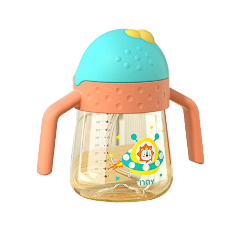 

Bore Baby Широкая чашка-тренажер Защита от удушья Герметичный материал PP Устойчивый к падениям оранжевый