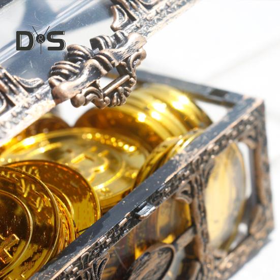 Retro Storage Box Jewelry Cosmetics Organizer Sturdy Structure Transparent Design Solid Jewelry Box Organizer Case