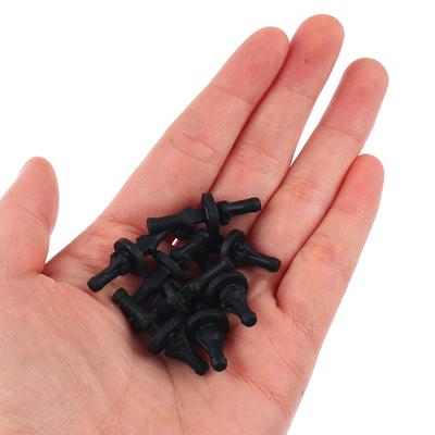 Lot de 32 rivets à vis anti-vibrations en caoutchouc pour boîtier de PC, réduction du bruit du ventilateur