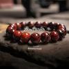 Handgefertigtes Rotes Tigerauge Armband - Naturstein, Modeaccessoire für Freizeitkleidung, Perfektes Geschenk für Freunde & Familie