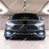 Compatible With Mercedes W206 B Style Front Inserts With LED Locating Light C Class C200 C300e C400e C43 2021-2023 Foglamp Grille LED Trim