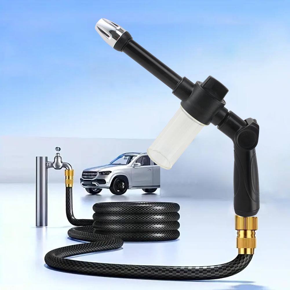Hochdruck Auto Wasserpistole Verschleißfest Verlängerung Reinigungsmaschine Mehrzweck Gartenbewässerungswerkzeug zum Waschen von Autos Blumen