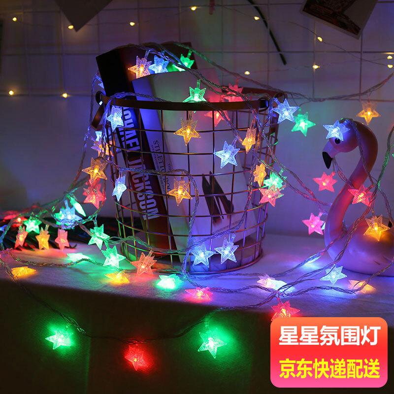Decorative LED Star String Lights 6M 40-LED
