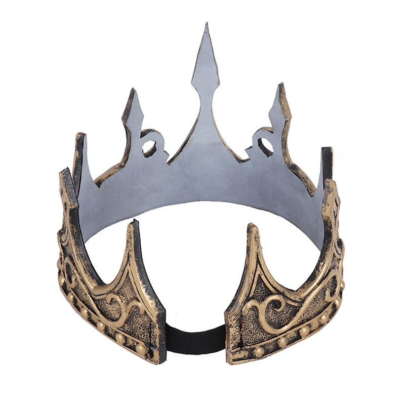 Crown King For Men Crowns Halloween Costume Kings Partymedieval Prom Boysroyal Vintage Witch Headdress Headwear