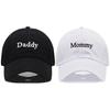 Letter Embroidered Parent Matching Baseball Cap Cotton Couple Cap Sunscreen Hats  For Man Women