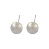 Magnet Frosted Earrings for Women Simple Balls Niche Personality Fashion
