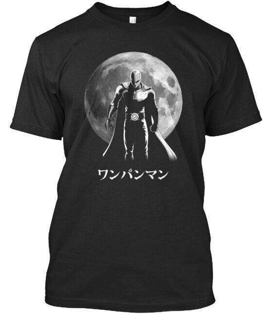

Saitama Onepunch Man Moon T-Shirt Made in the USA Size S to 5XL XL